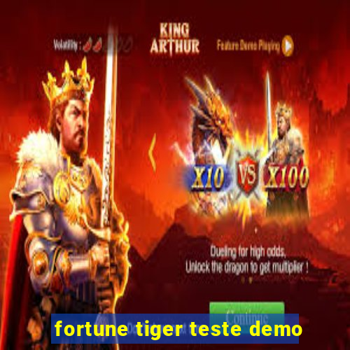 fortune tiger teste demo